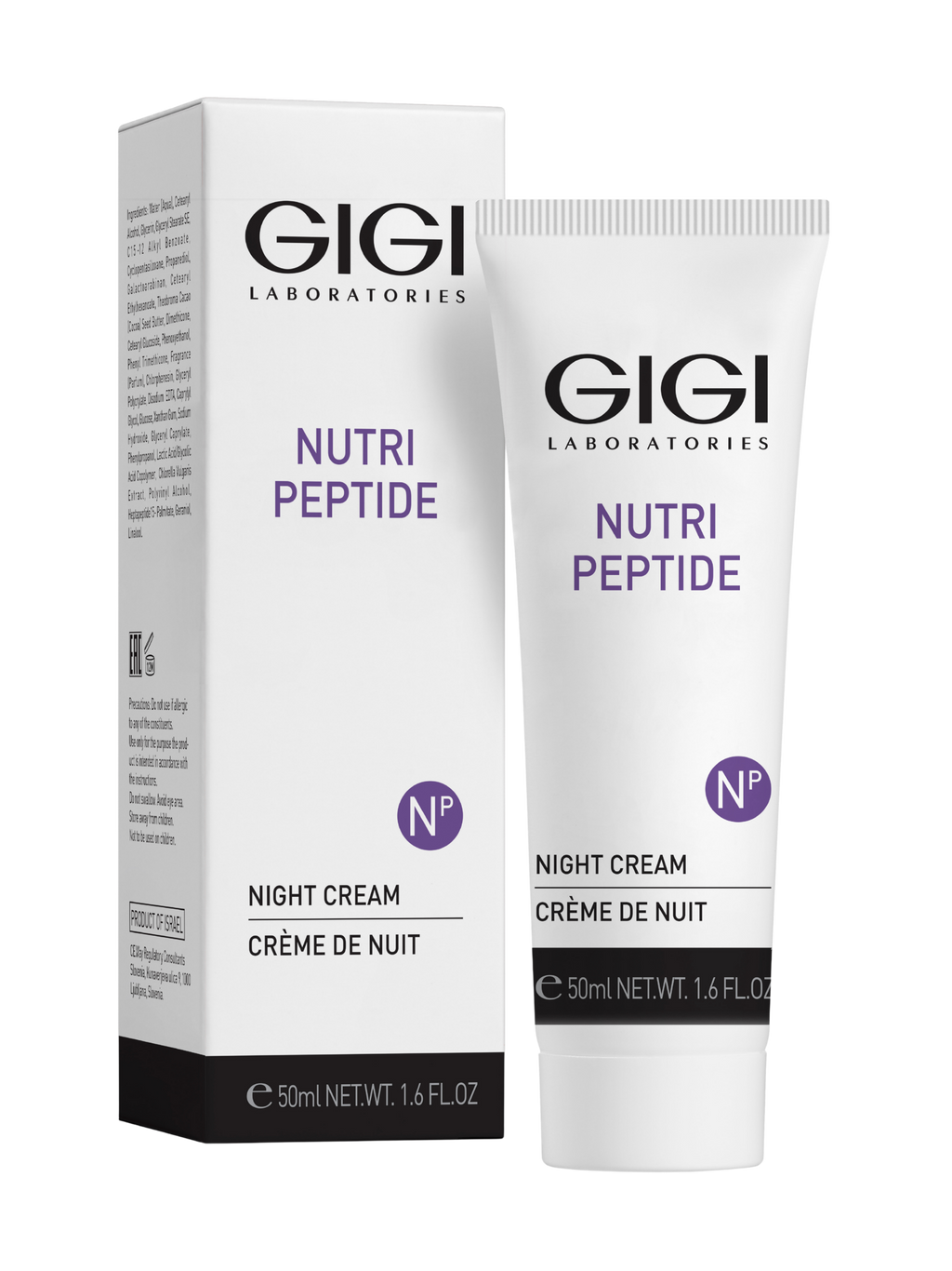 Noční výživný krém NUTRI PEPTIDE GIGI 50 ml