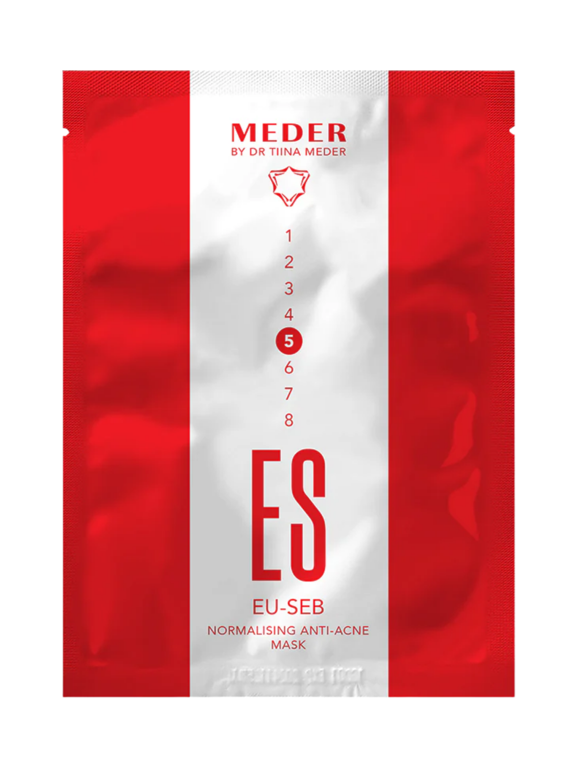 Normalizační maska proti akné Eu-Seb MEDER 5 ks