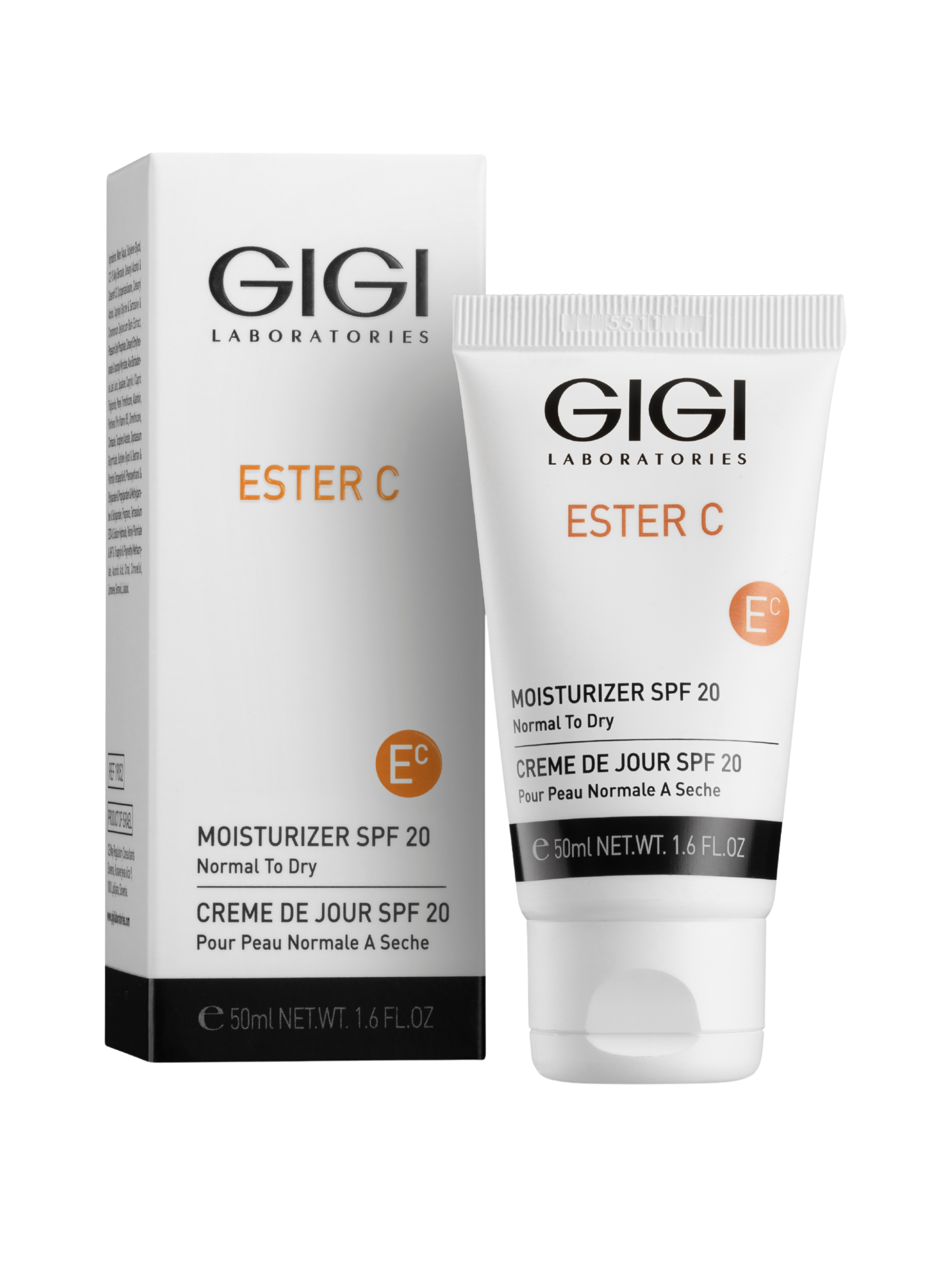Hydratační krém s SPF 20 pro normální až suchou pleť ESTER C GIGI 50 ml