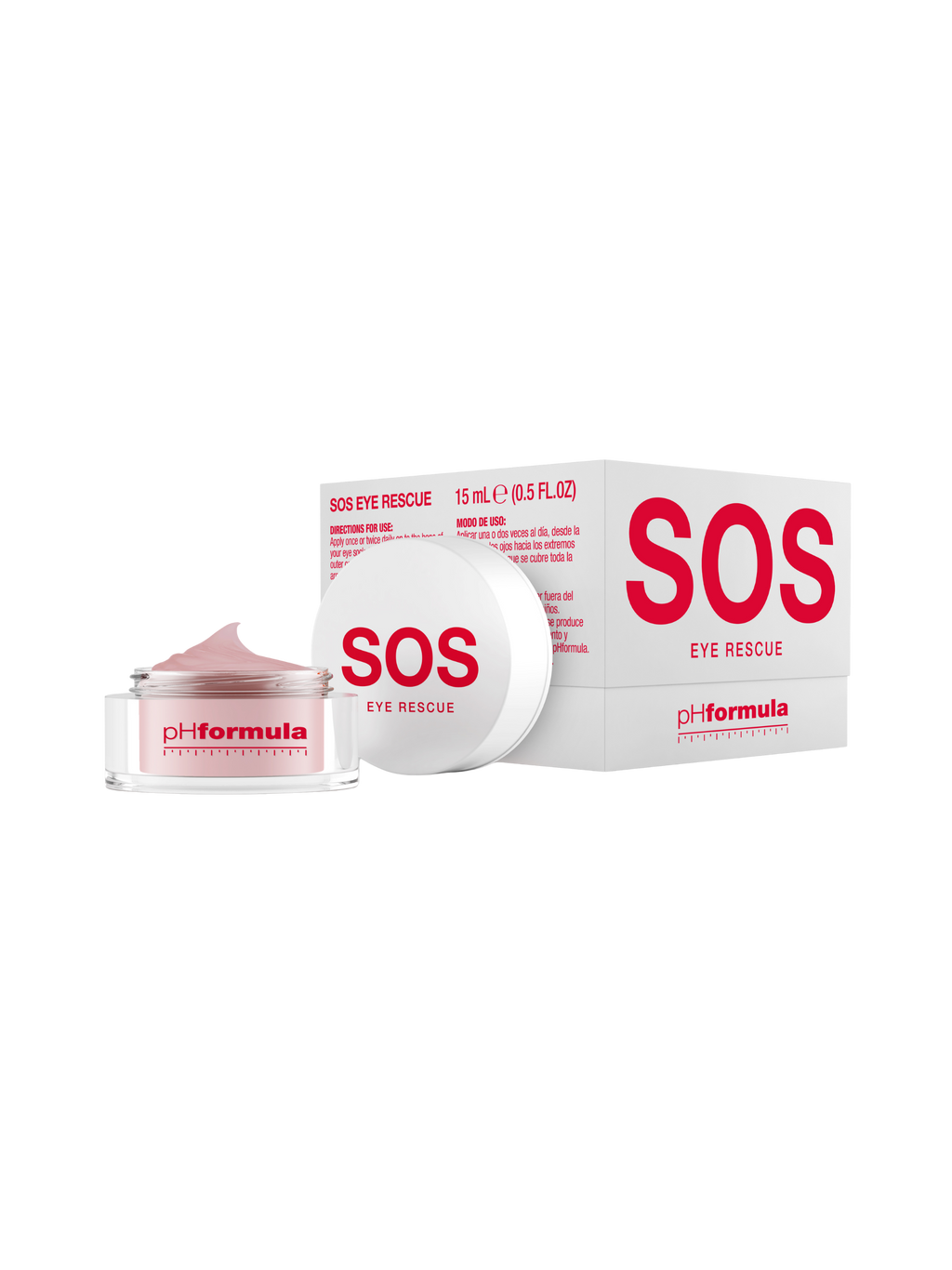 Rozjasňující oční krém SOS eye rescue pHformula 15 ml