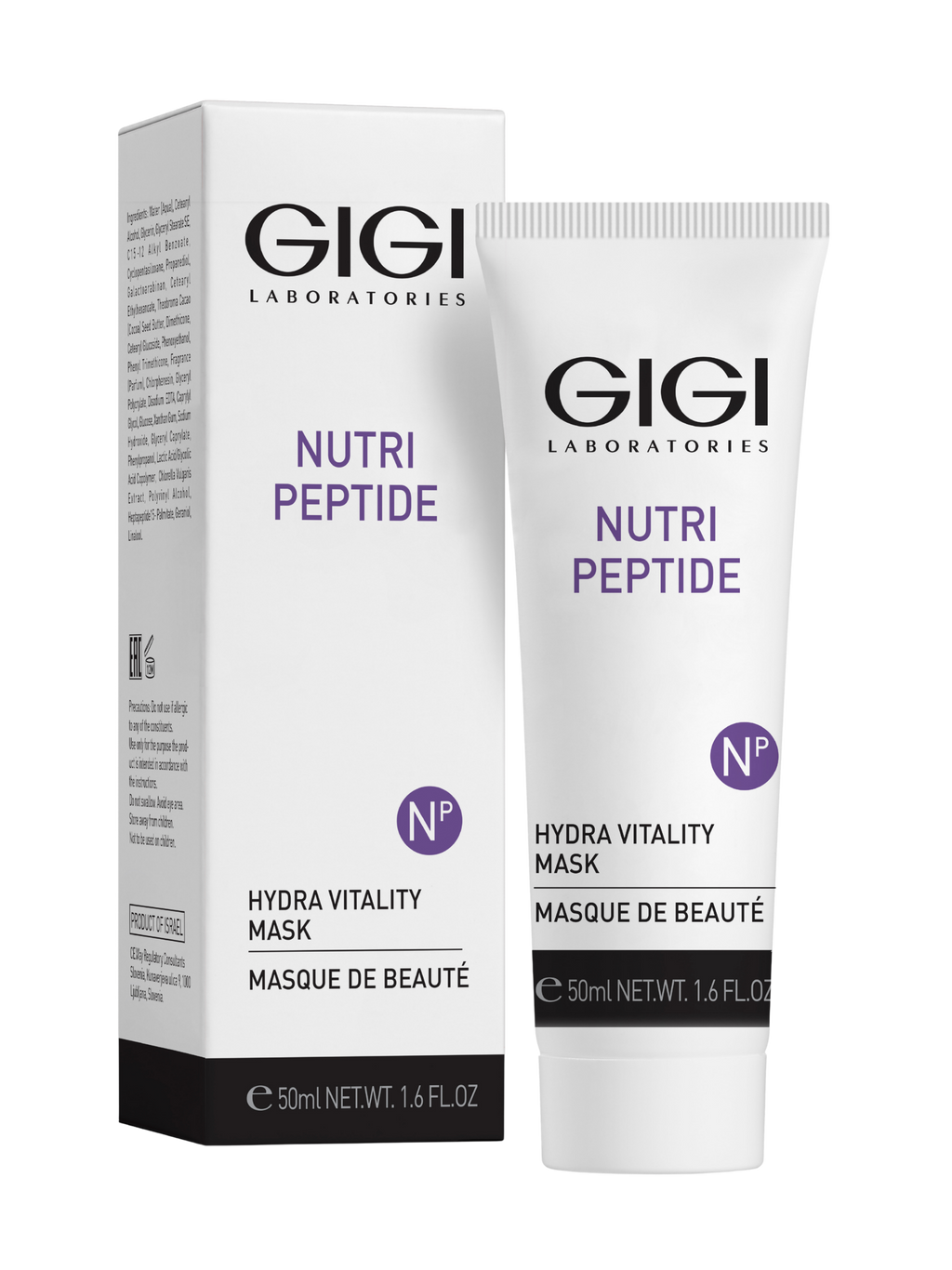 Hydratační vitalizační maska NUTRI PEPTIDE GIGI 50 ml
