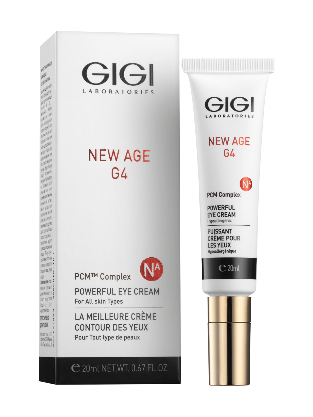 Krém na oční okolí NEW AGE G4 GIGI 20 ml