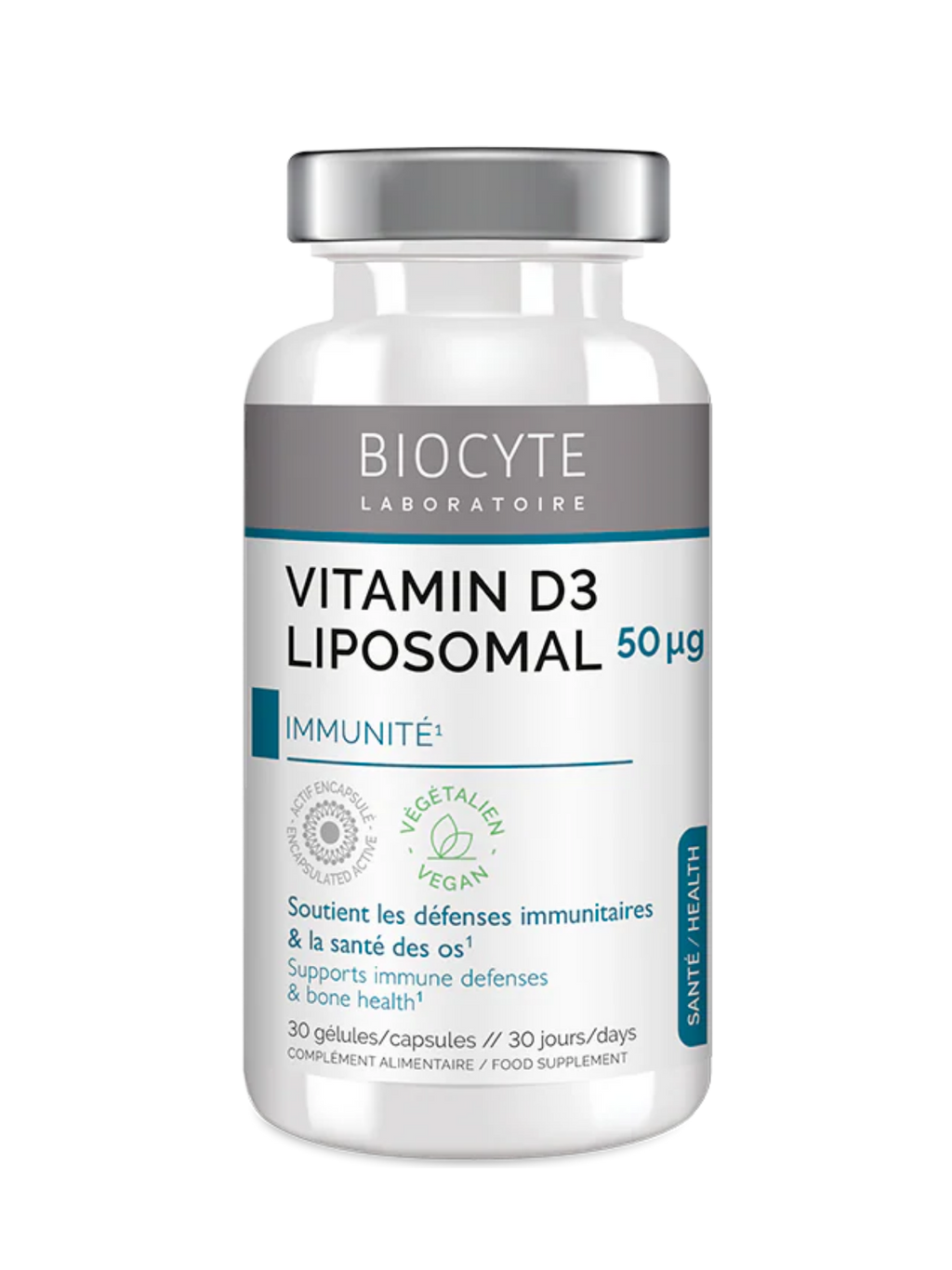 Liposomální vitamín D3 na imunitu a kosti Vitamine D3 Liposomal Biocyte