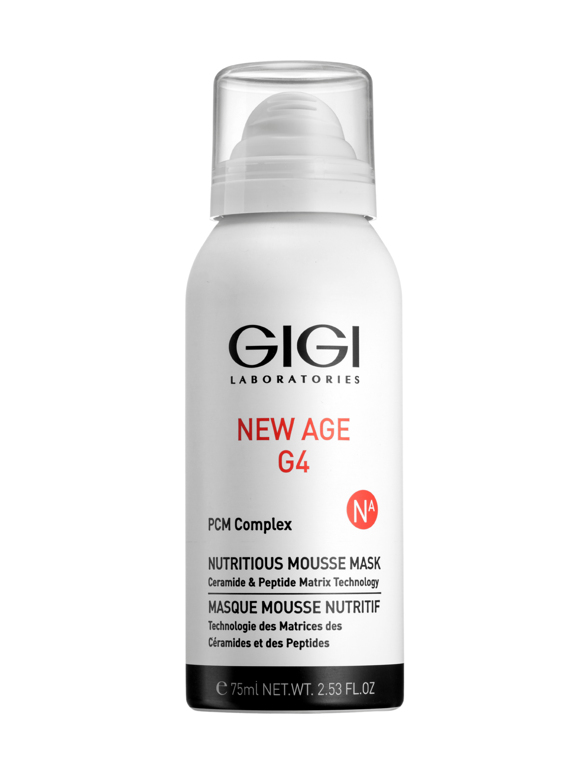 Výživná pěnová maska NEW AGE G4 GIGI 75 ml
