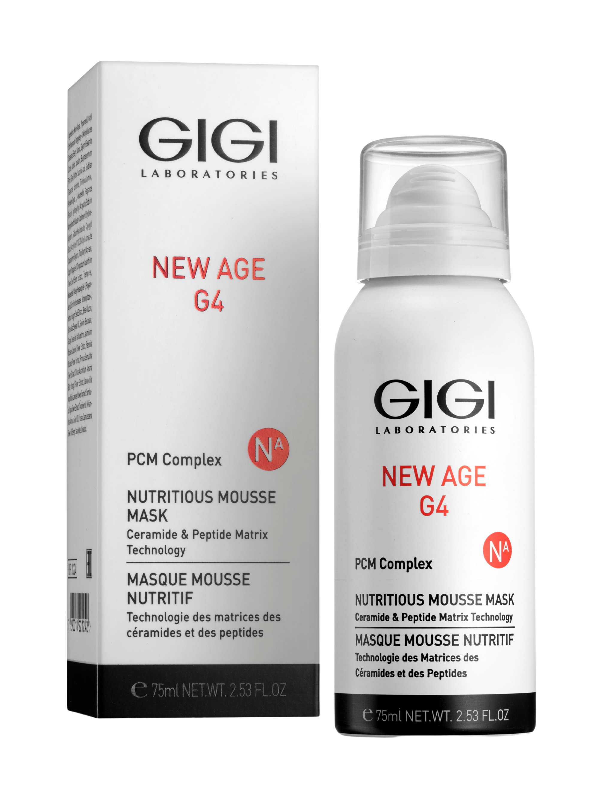 Výživná pěnová maska NEW AGE G4 GIGI 75 ml