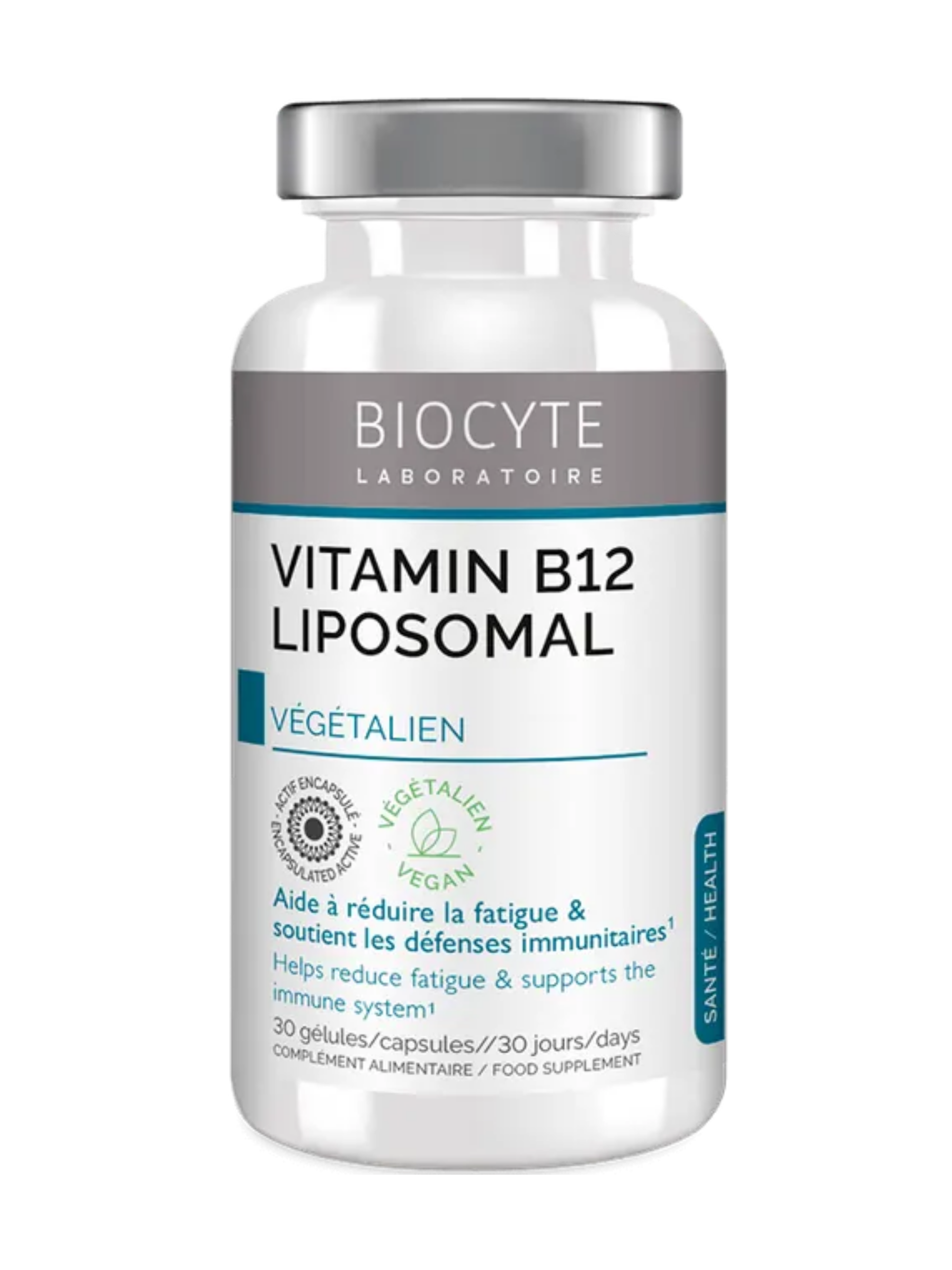 Vitamín B12 na únavu a imunitu Liposomal Biocyte 30 kapslí