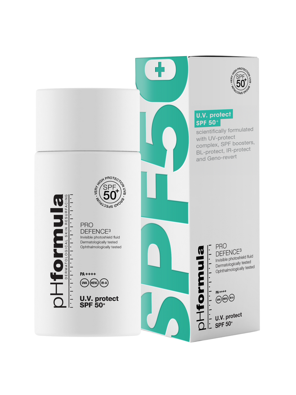 U.V. protect SPF 50+ pHformula 50 ml