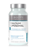 Vápník na pevnost kostí a zubů Calcium Liposomal D3 K2 Biocyte 60 kapslí