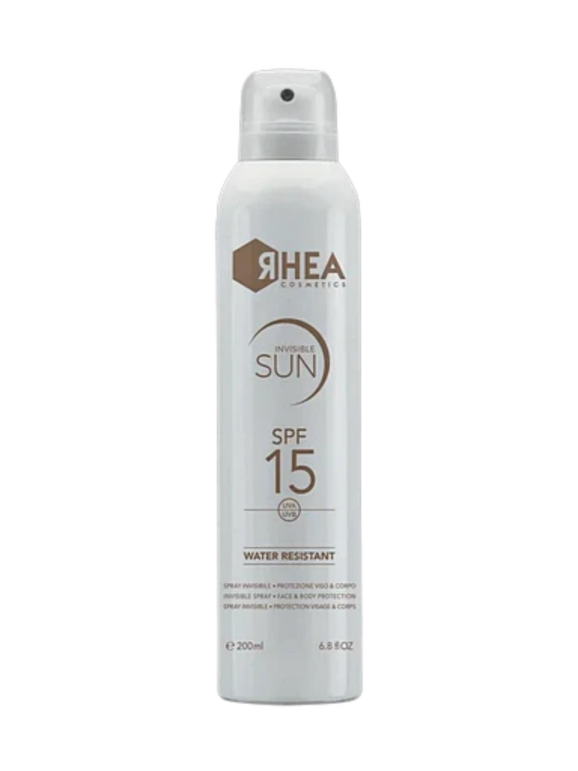 Neviditelný ochranný sprej SPF 15 INVISIBLE SUN RHEA 200 ml