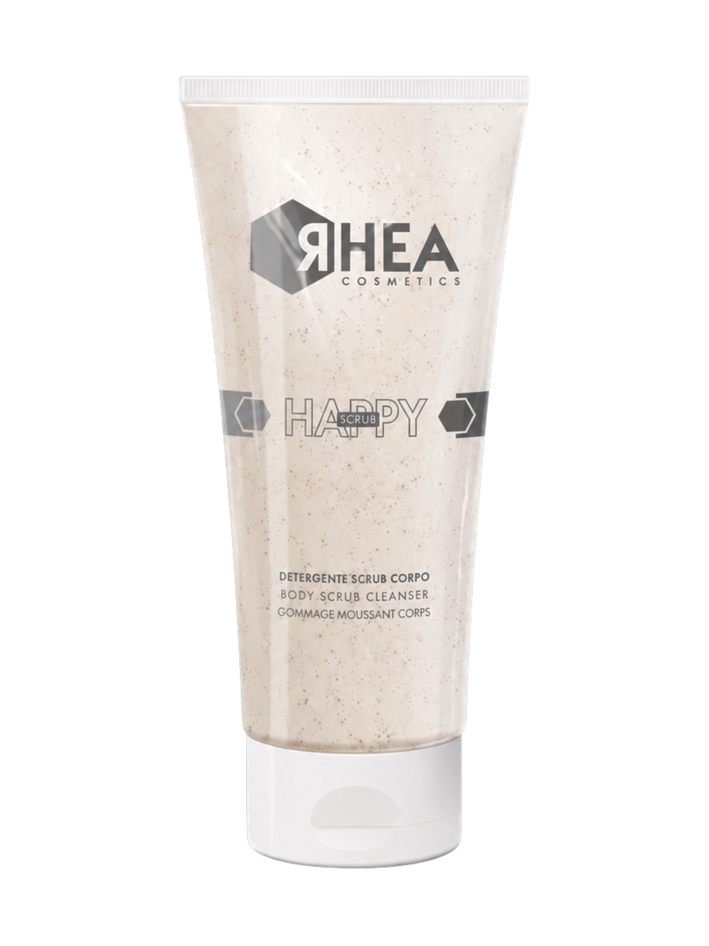 Čisticí tělový peeling HAPPYSCRUB RHEA 200 ml
