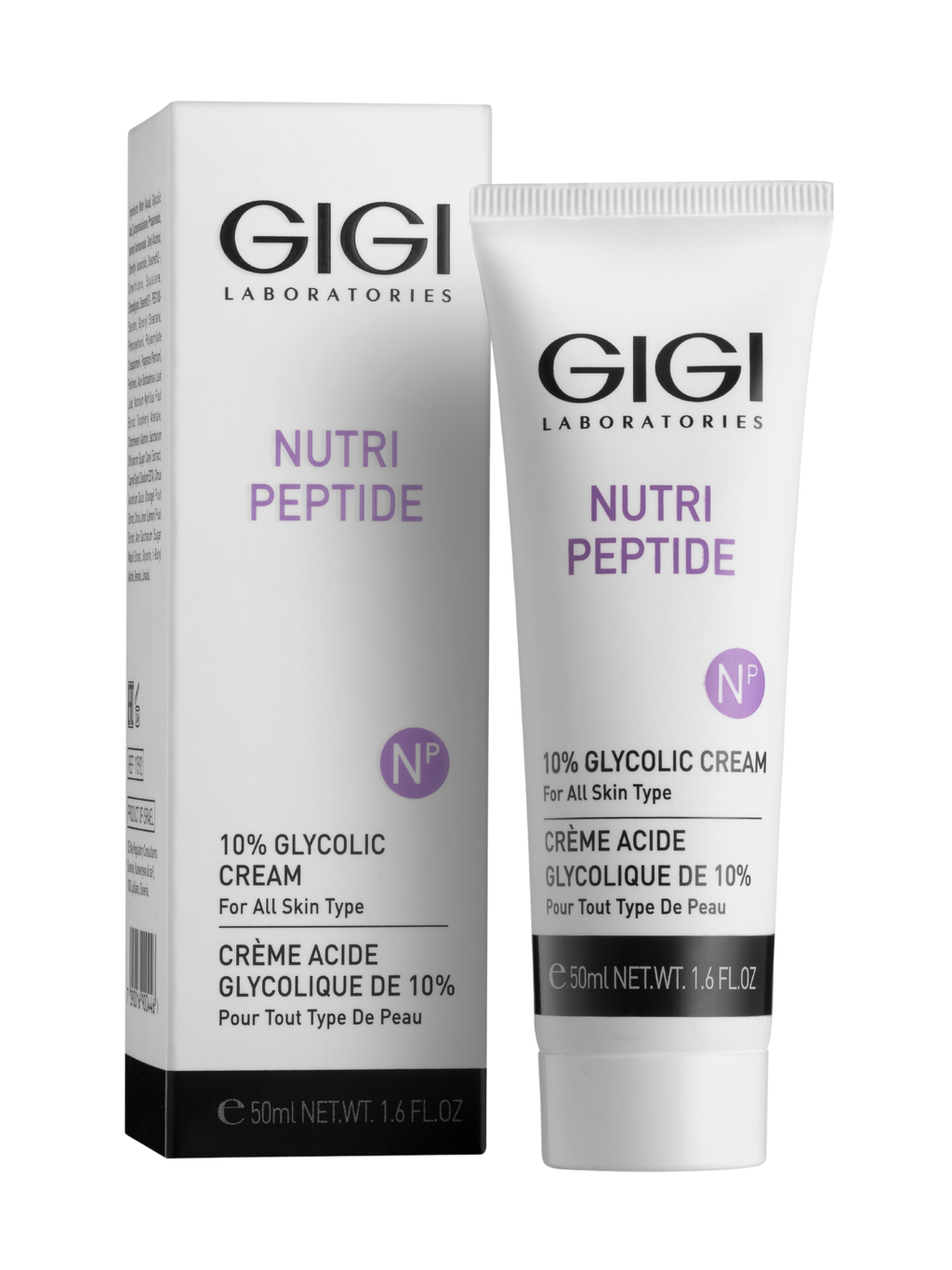 Krém s 10% kyselinou glykolovou NUTRI PEPTIDE GIGI 50 ml