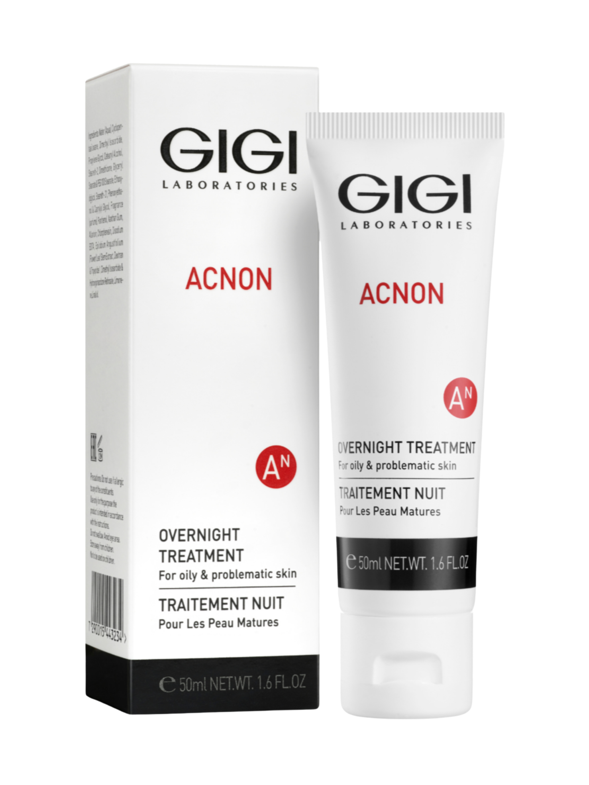 Noční krém pro mastnou pleť ACNON GIGI 50 ml