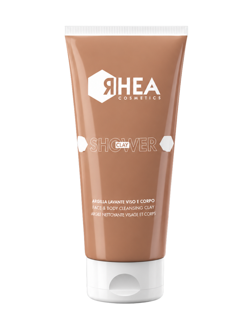 Čisticí jíl na obličej a tělo ShowerClay RHEA 200 ml