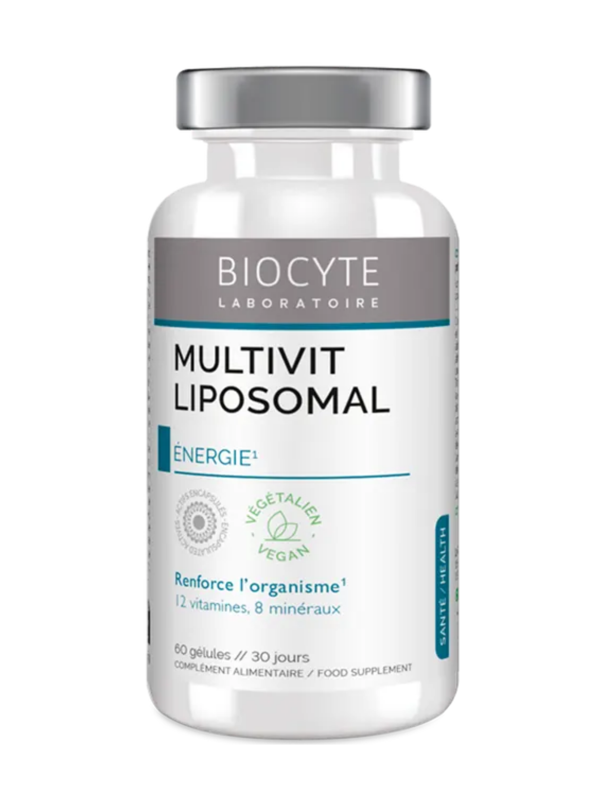 Liposomální multivitamin na energii a imunitu Multivit Liposomal Biocyte 60 kapslí