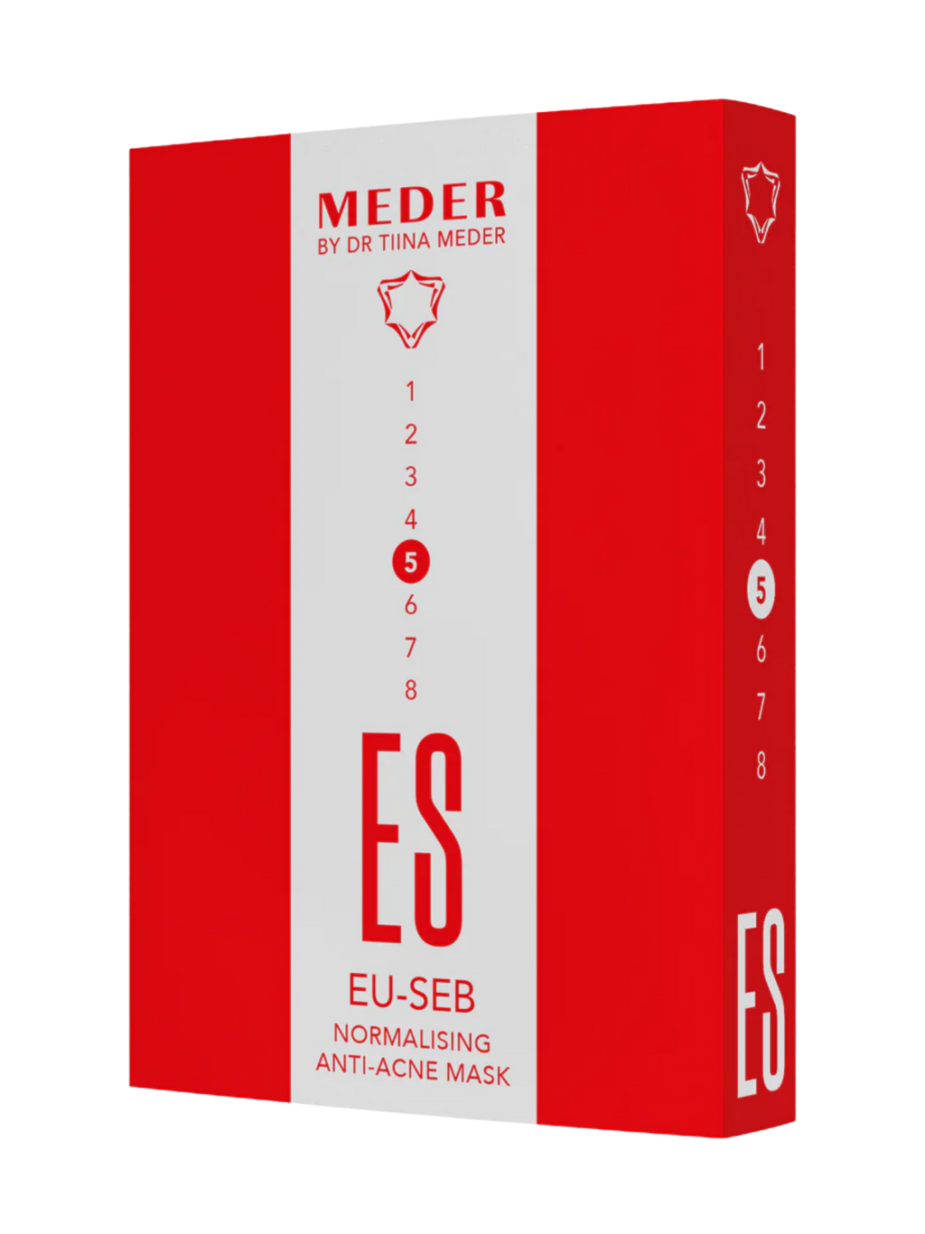 Normalizační maska proti akné Eu-Seb MEDER 5 ks