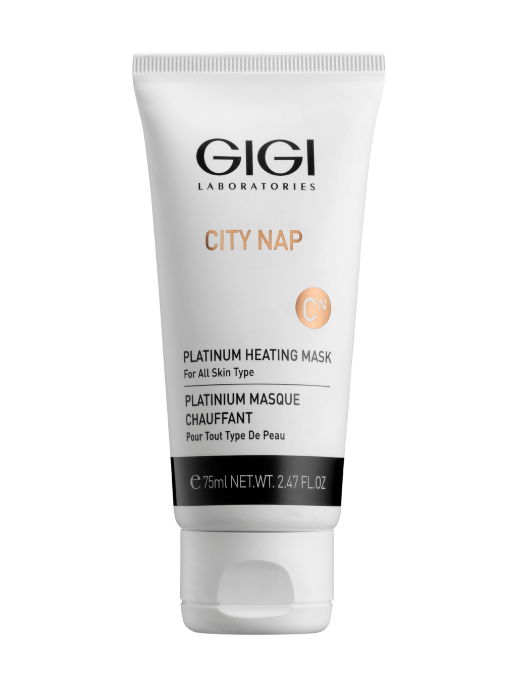 Platinová hřejivá maska CITY NAP GIGI 75 ml