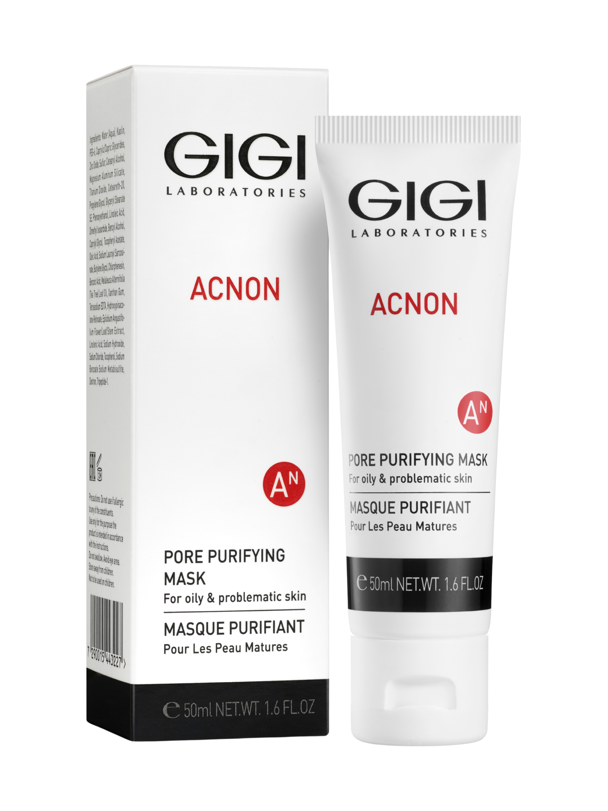 Čisticí maska pro mastnou pleť ACNON GIGI 50 ml