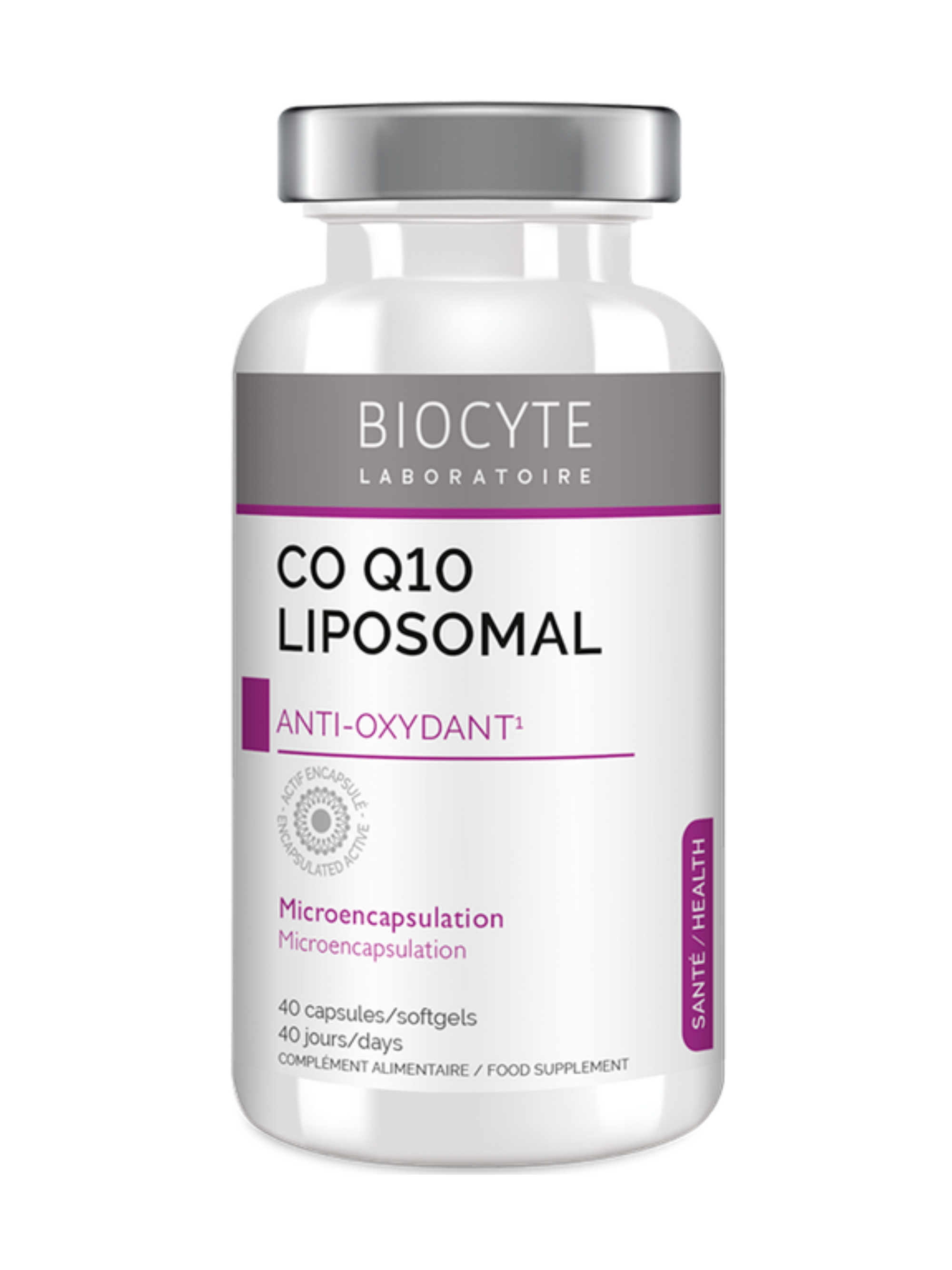 Koenzym Q10 na energii buněk a antioxidantní ochranu Biocyte 40 kapslí