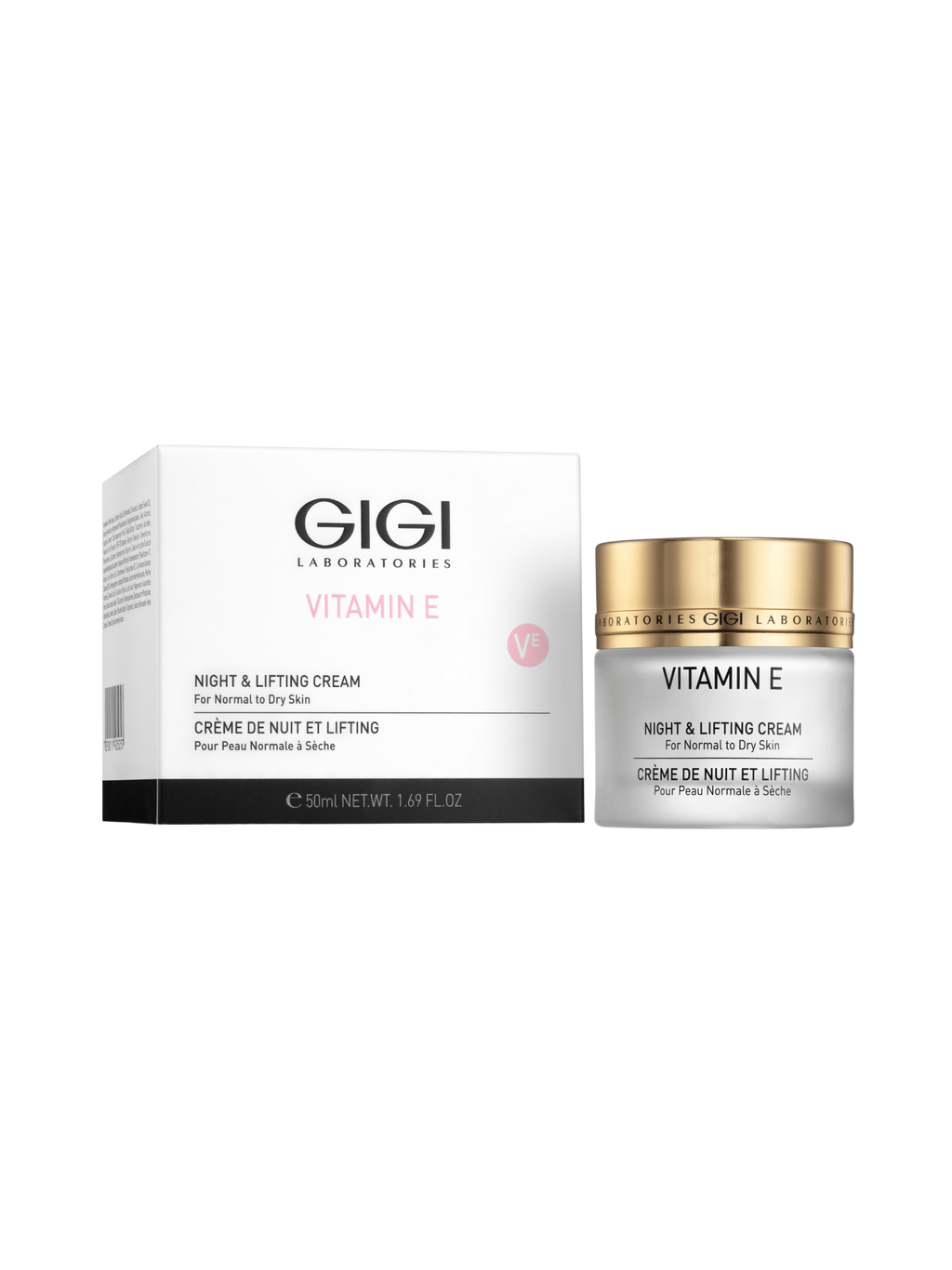 Noční liftingový krém pro normální a suchou pleť VITAMIN E GIGI 50 ml