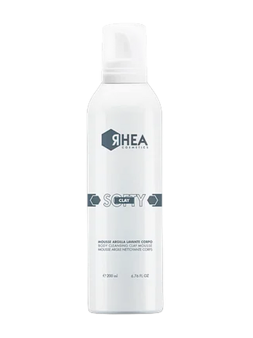 Čisticí tělová jílová pěna SoftyClay RHEA 200 ml