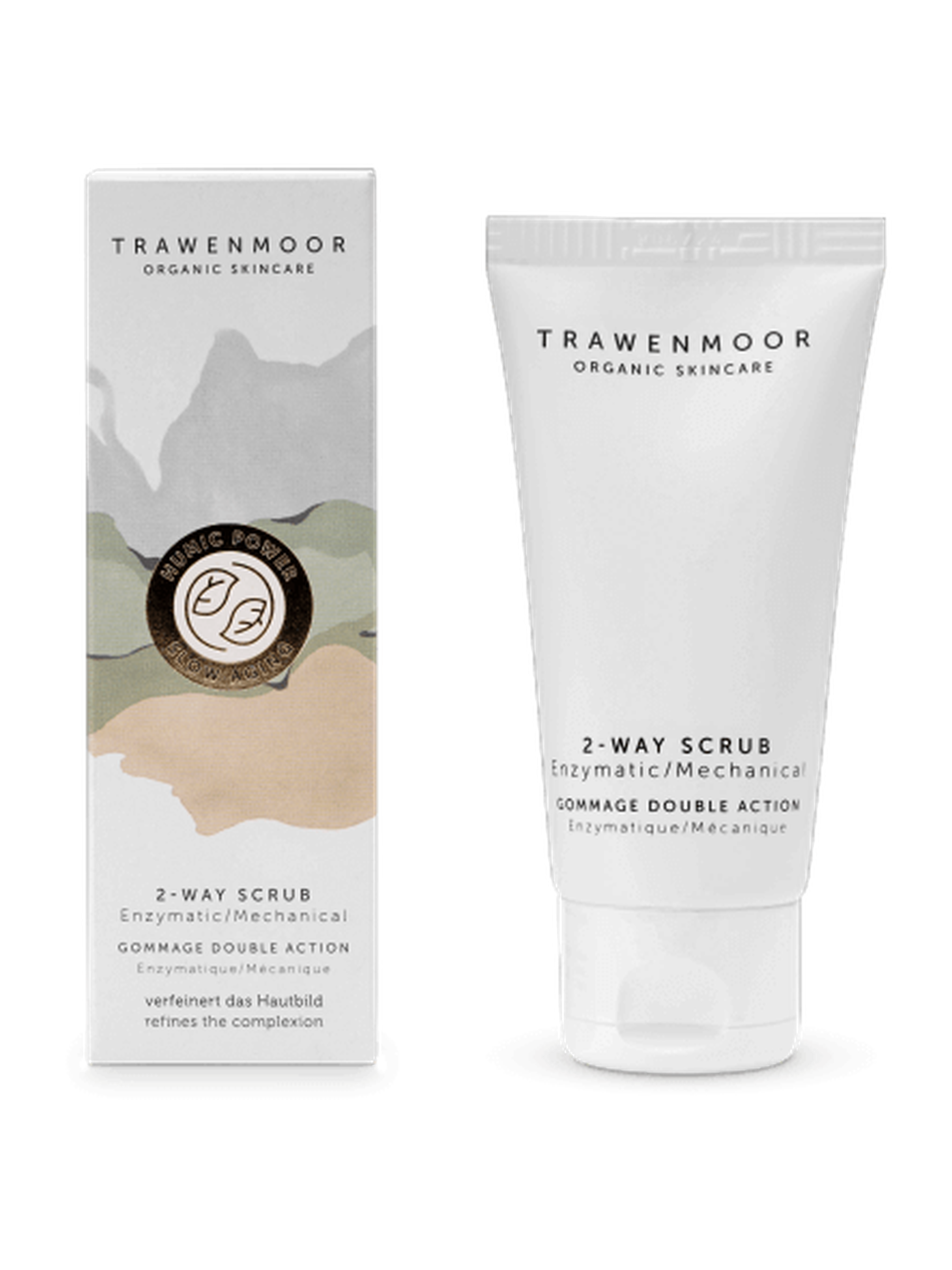Dvojčinný peeling 2-WAY SCRUB Trawenmoor 50 ml