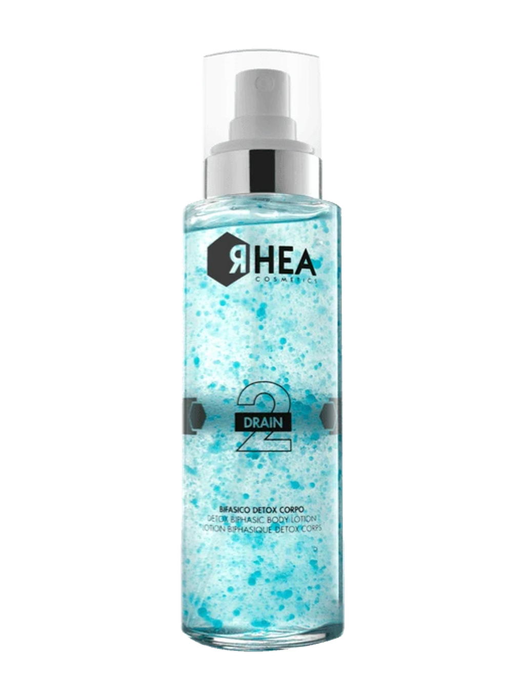 Dvoufázové detoxikační tělové mléko 2Drain RHEA 150 ml