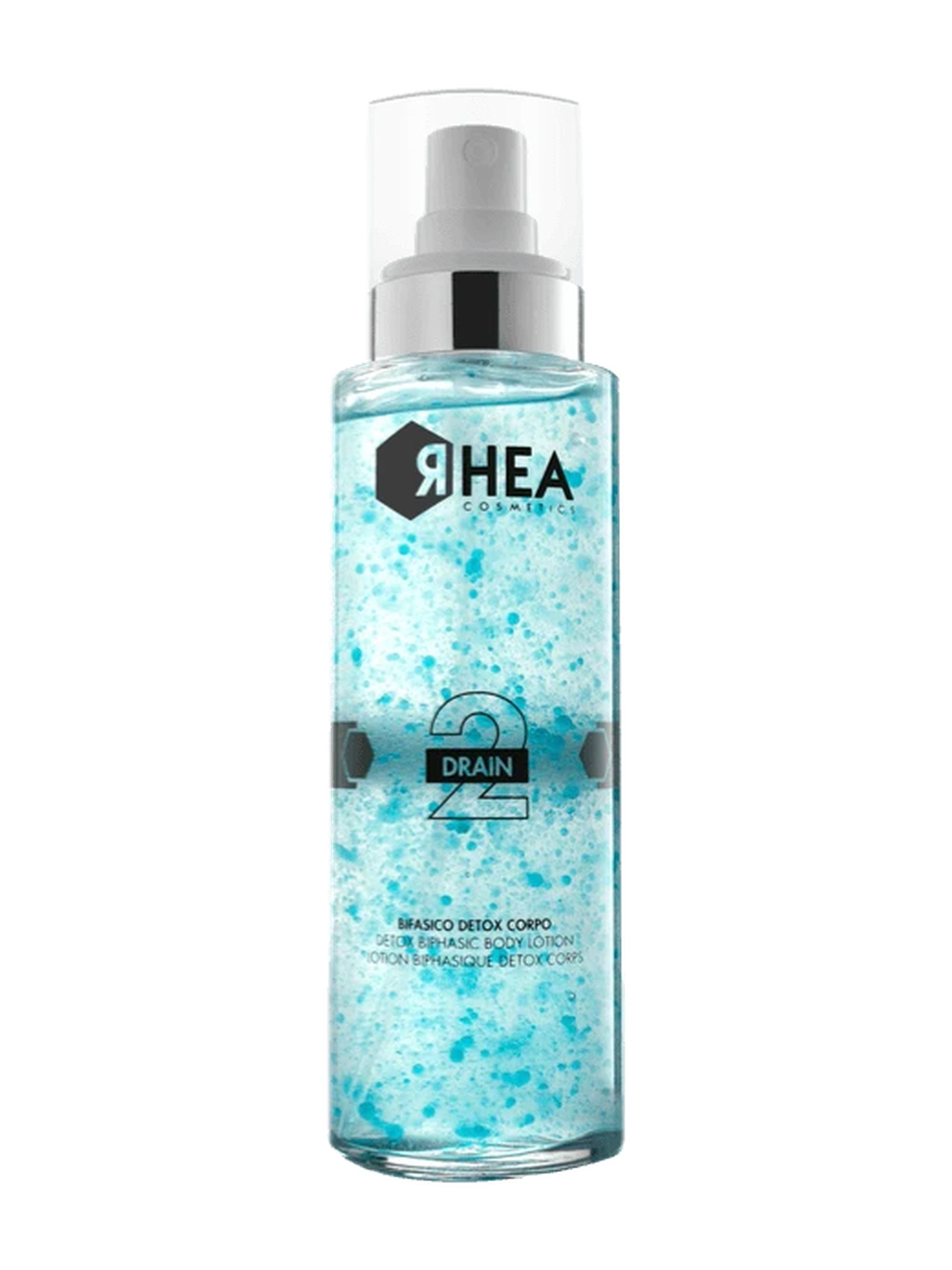 Dvoufázové detoxikační tělové mléko 2Drain RHEA 150 ml