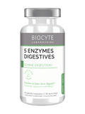 Kapsle na trávení 5 Enzymes Biocyte 60 kapslí