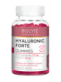 Kyselina hyaluronová na hydrataci pleti HYALURONIC FORTE GUMMIES Biocyte 60 bonbonů