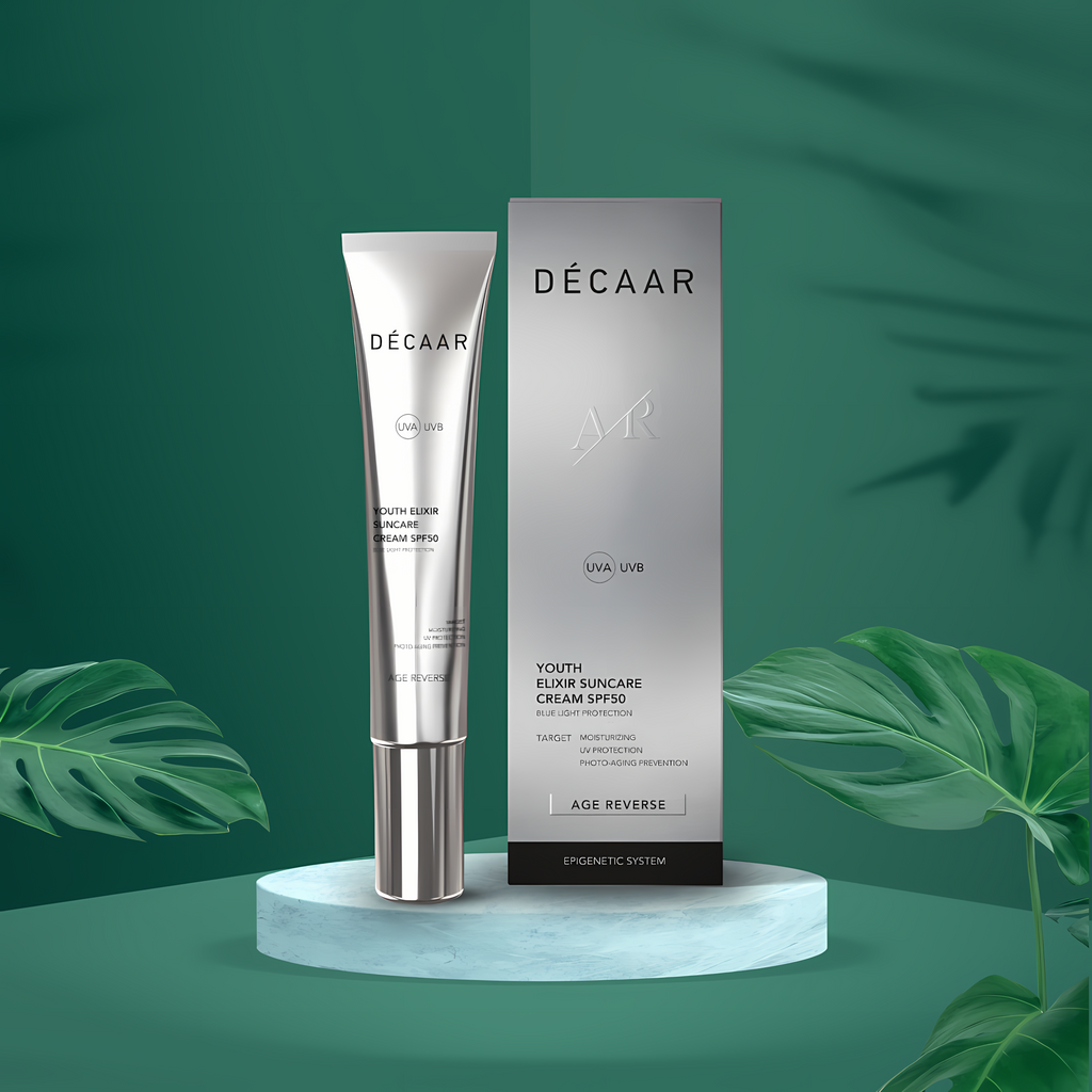 Ochranný krém Youth Elixir Suncare SPF 50 DÉCAAR 50 ml