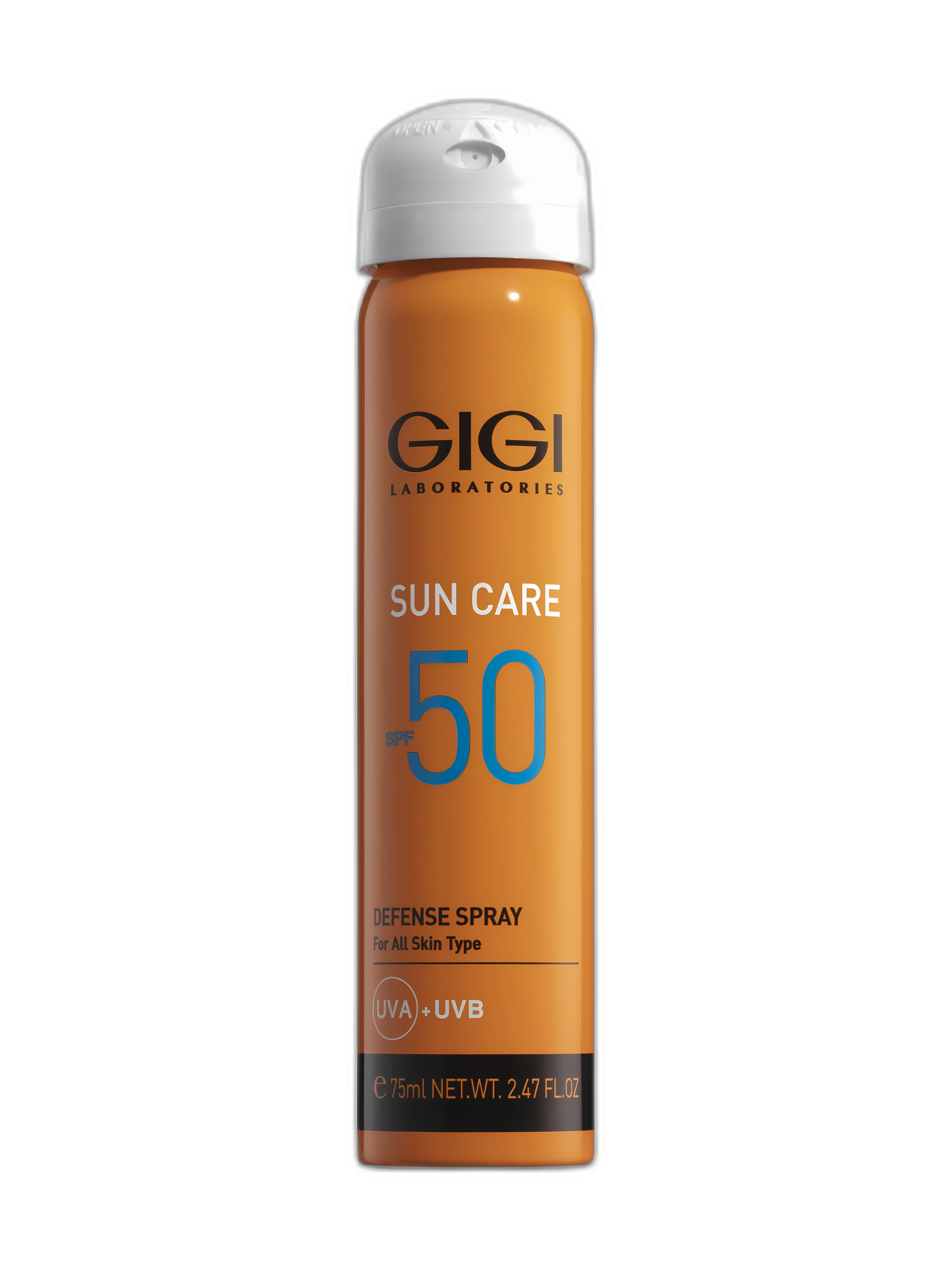 Ochranný sprej UVA/UVB s SPF 50 SUN CARE GIGI 75 ml