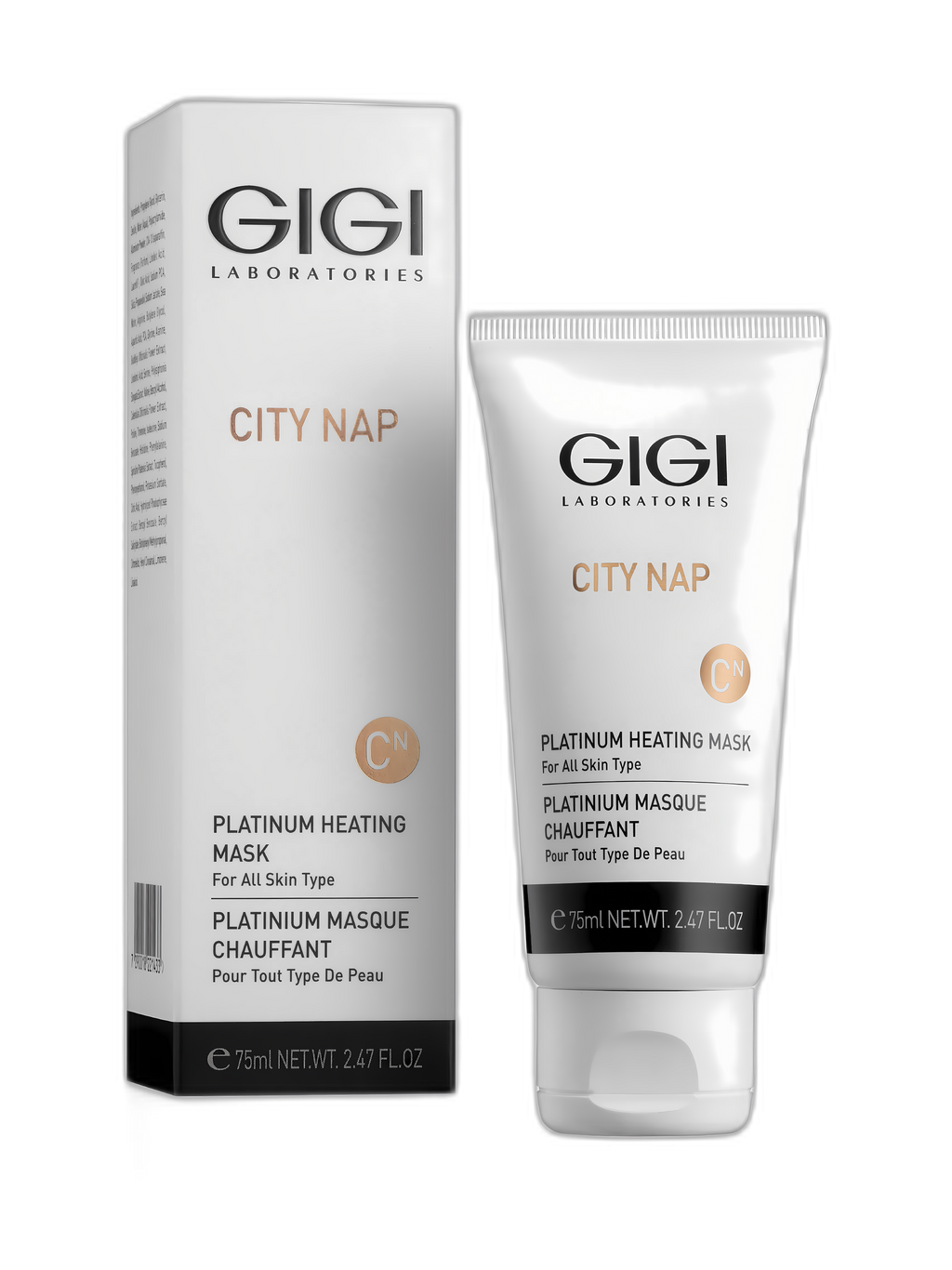 Platinová hřejivá maska CITY NAP GIGI 75 ml