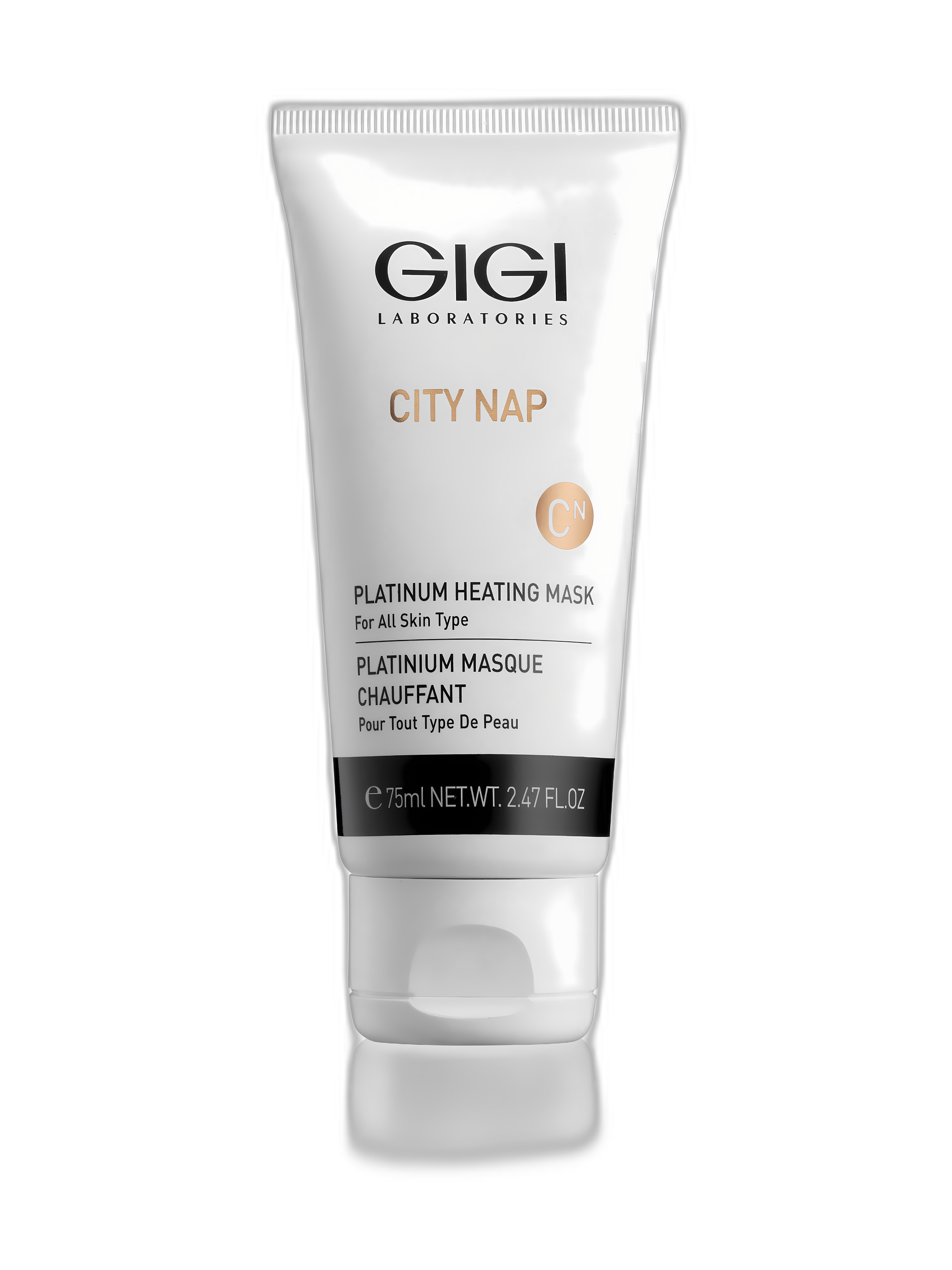 Platinová hřejivá maska CITY NAP GIGI 75 ml