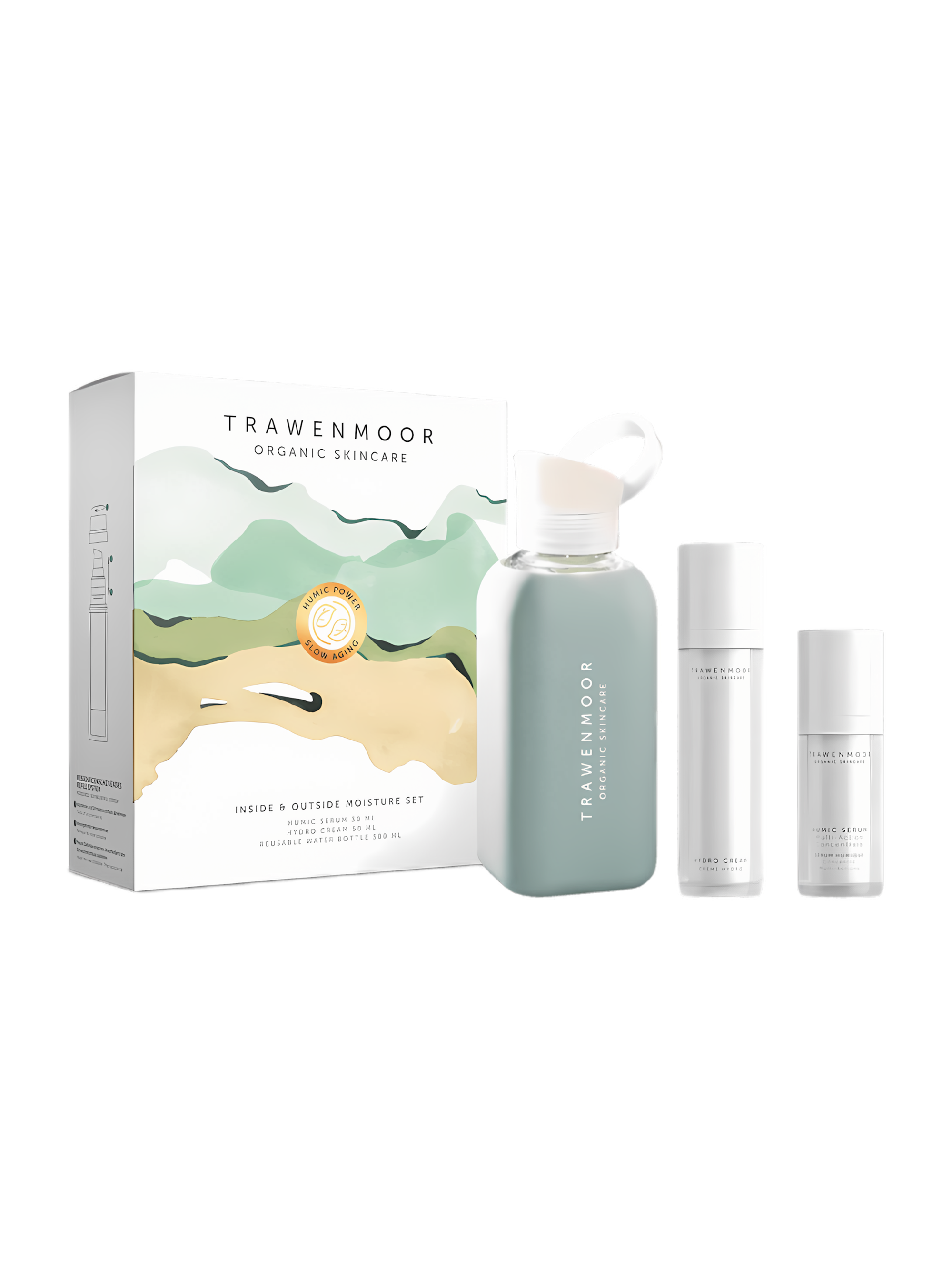 Produkty pro hydrataci pokožky + Drink Bottle KIT Trawenmoor