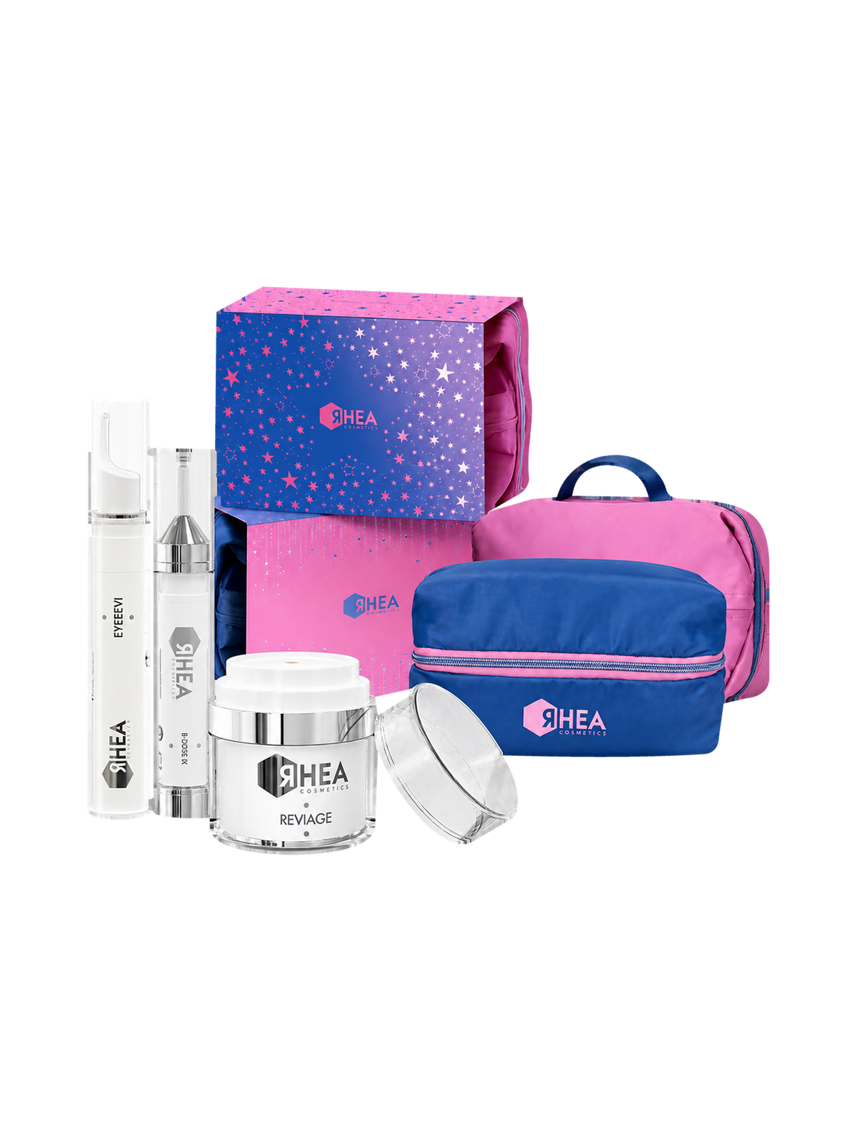 Dárková sada pro zralou pleť WINTER DREAM VANITY CASE ANTI-AGE RHEA, produkt na průhledném pozadí