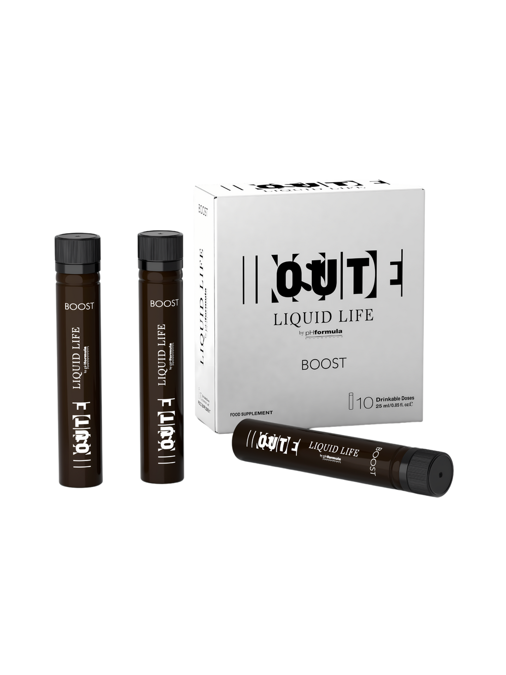 Tekutý doplněk stravy pro zpevnění pleti LIQUID LIFE boost 10 x 25 ml