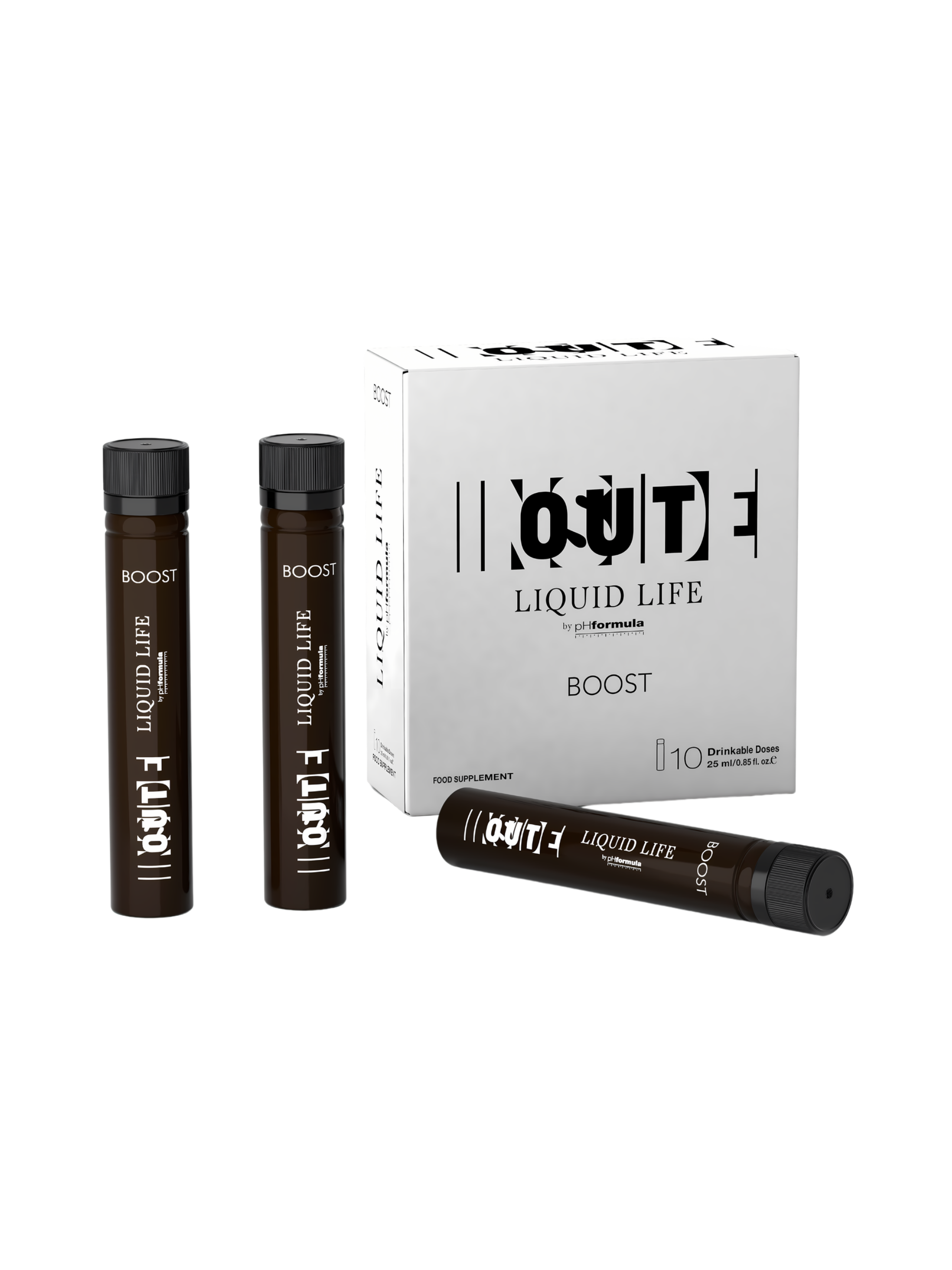 Tekutý doplněk stravy pro zpevnění pleti LIQUID LIFE boost 10 x 25 ml
