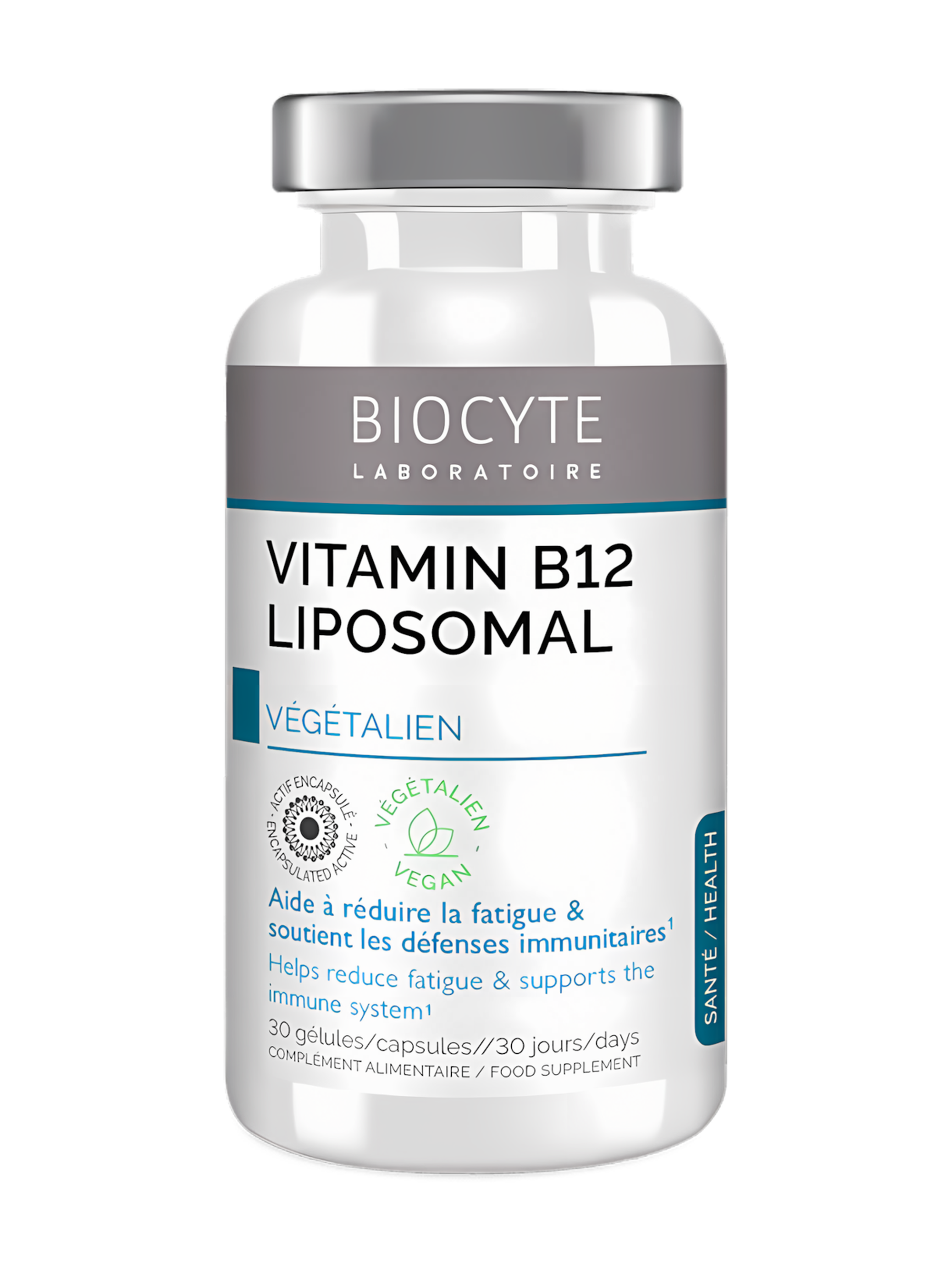 Vitamín B12 na únavu a imunitu Liposomal Biocyte 30 kapslí
