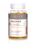 Vitamíny na energii a imunitu Multivit Gummies Biocyte 60 bonbonů