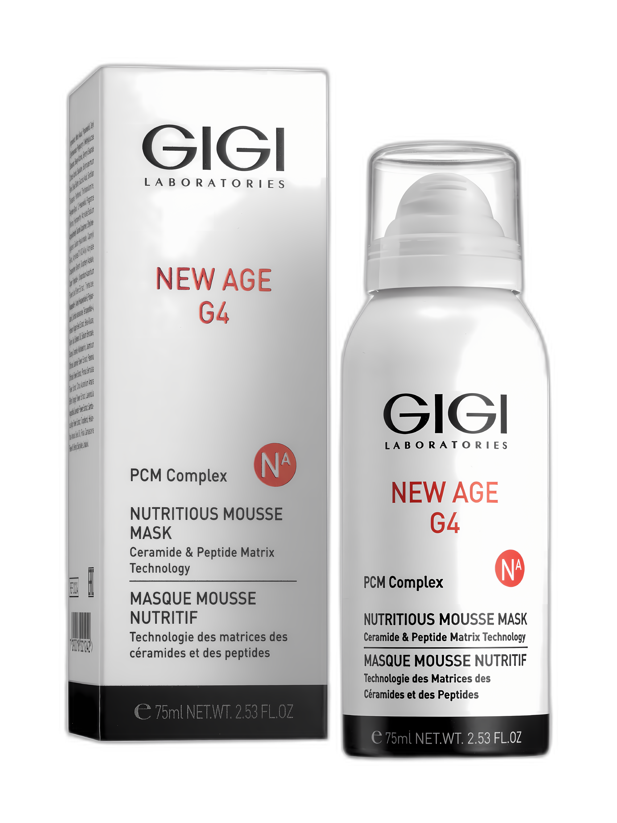 Výživná pěnová maska NEW AGE G4 GIGI 75 ml
