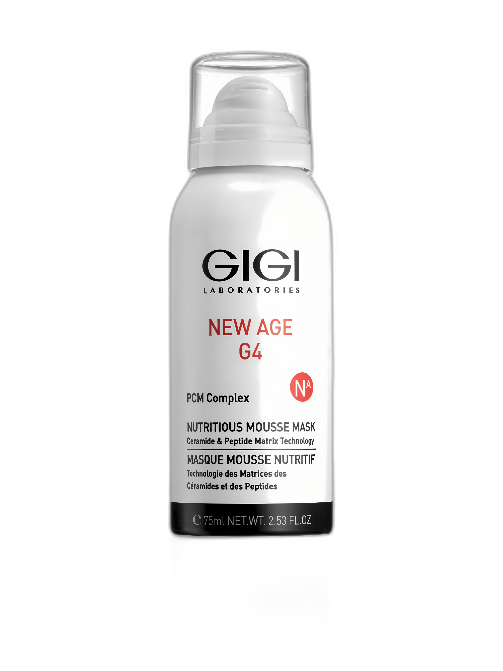 Výživná pěnová maska NEW AGE G4 GIGI 75 ml