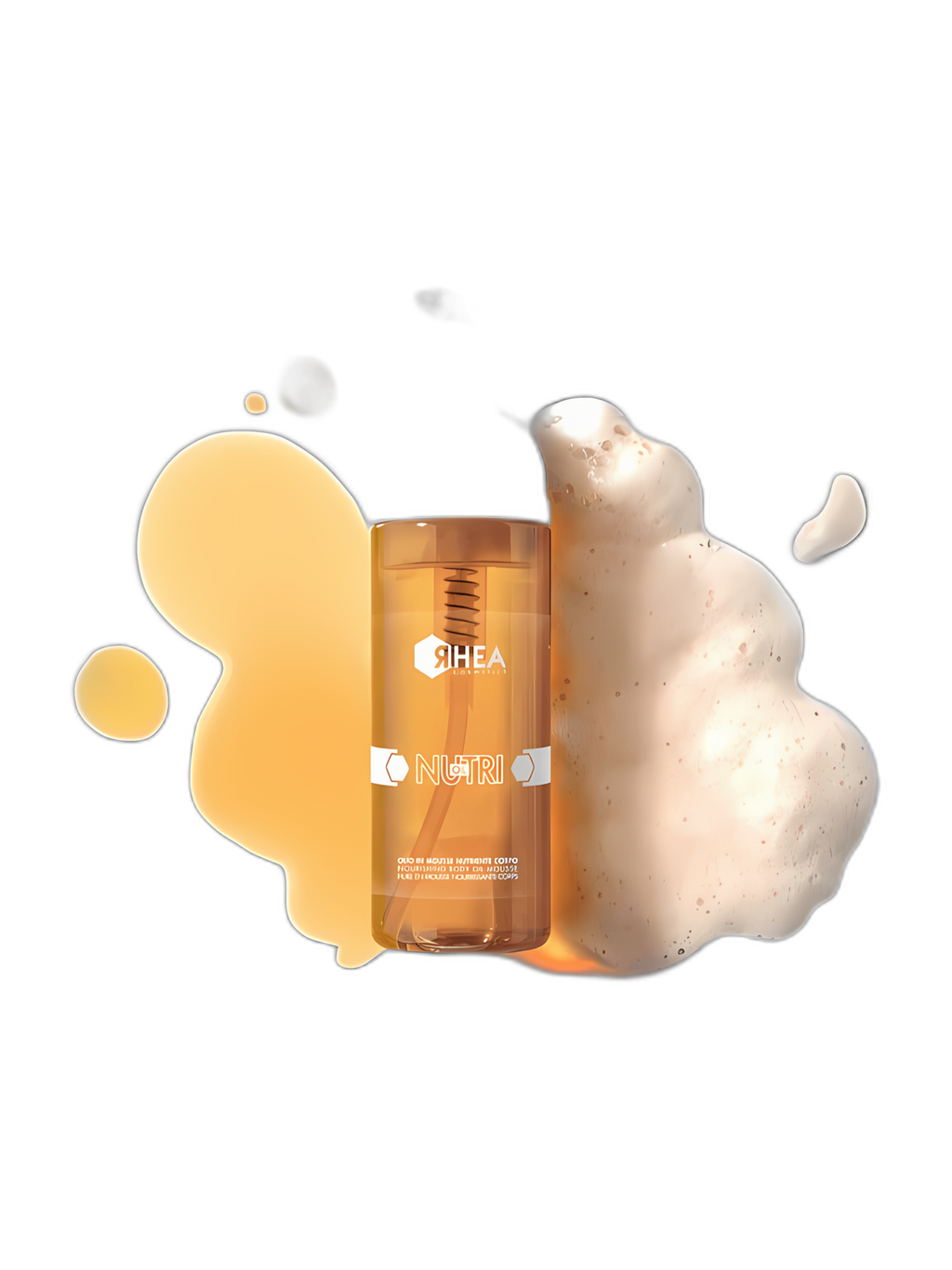 Vyživující tělová olejová pěna NutriOIL RHEA 170 ml