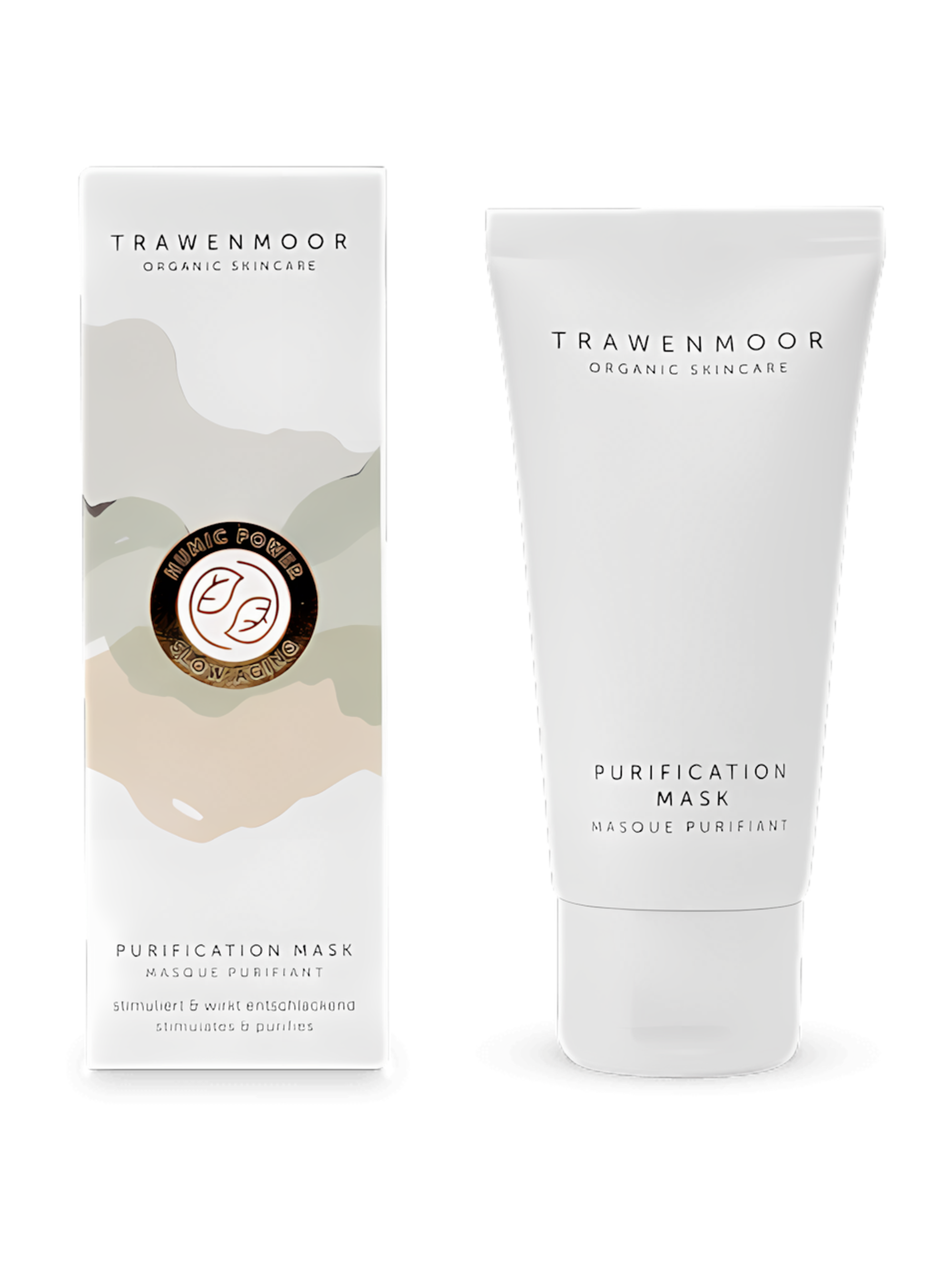 Zklidňující hydratační maska na obličej Purification Mask Trawenmoor 50 ml